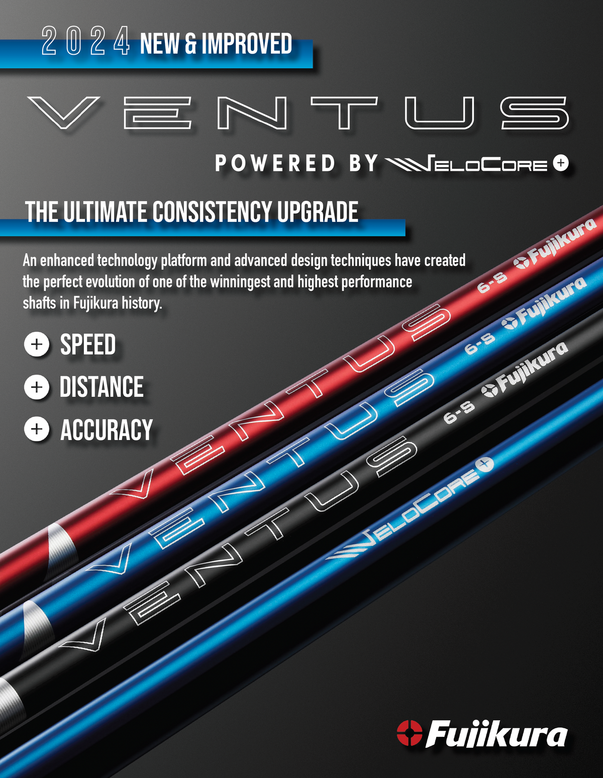 Ventus Velocore+ Red Blue and Black